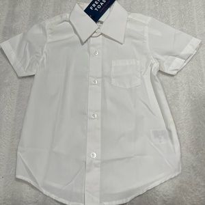 NWT Toddler French Toast White Button Up 3t